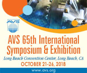 AVS 65th International Symposium & Exhibition 2018