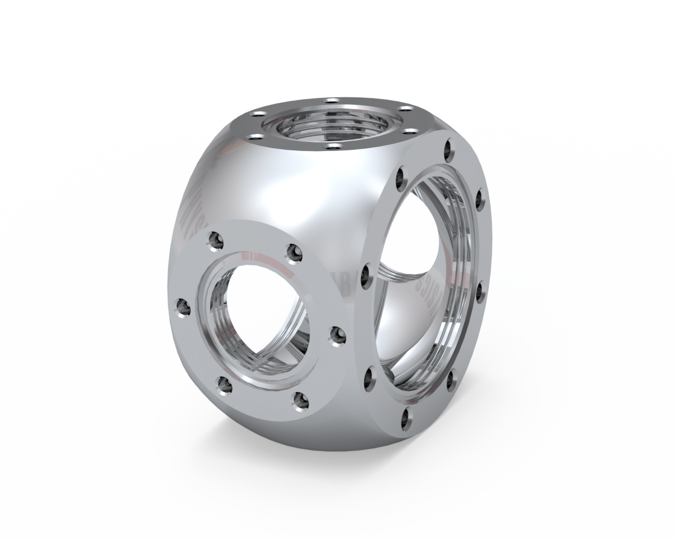 4.50" Spherical Square - Vacuum Chamber