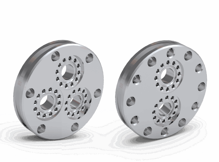 Flange Adapters 2.75" to 0.95" CF