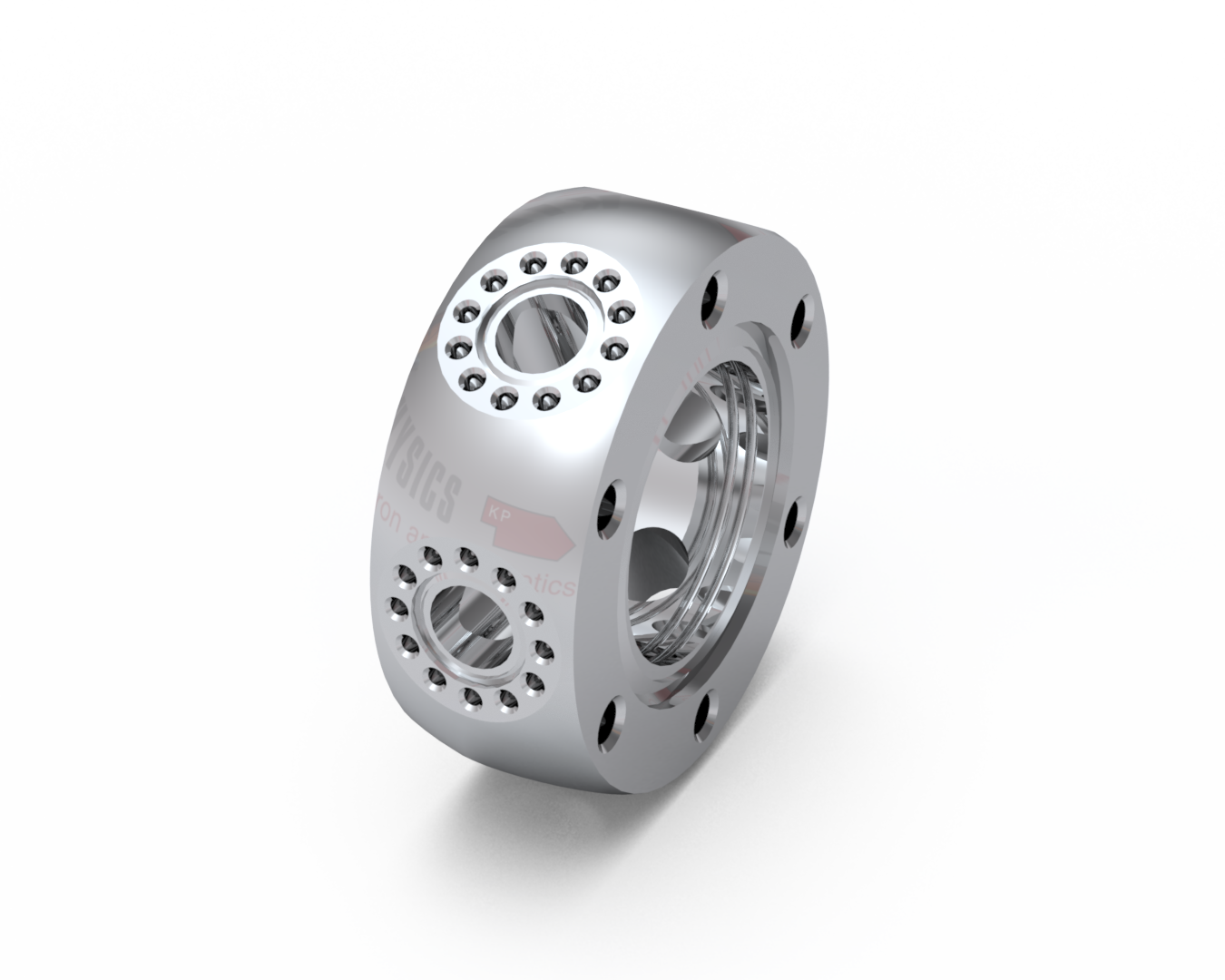 2.75" Spherical Hexagon Vacuum Chamber