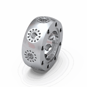 0.388" Multi-CF UHV Spherical Octagon Vacuum Chamber